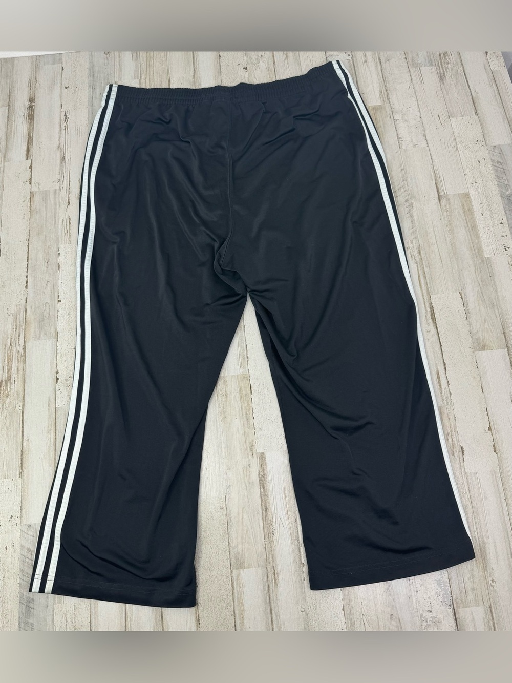 Adidas Climalite Men’s 2XL Sweatpants Black White Stripe - Picture 7 of 9